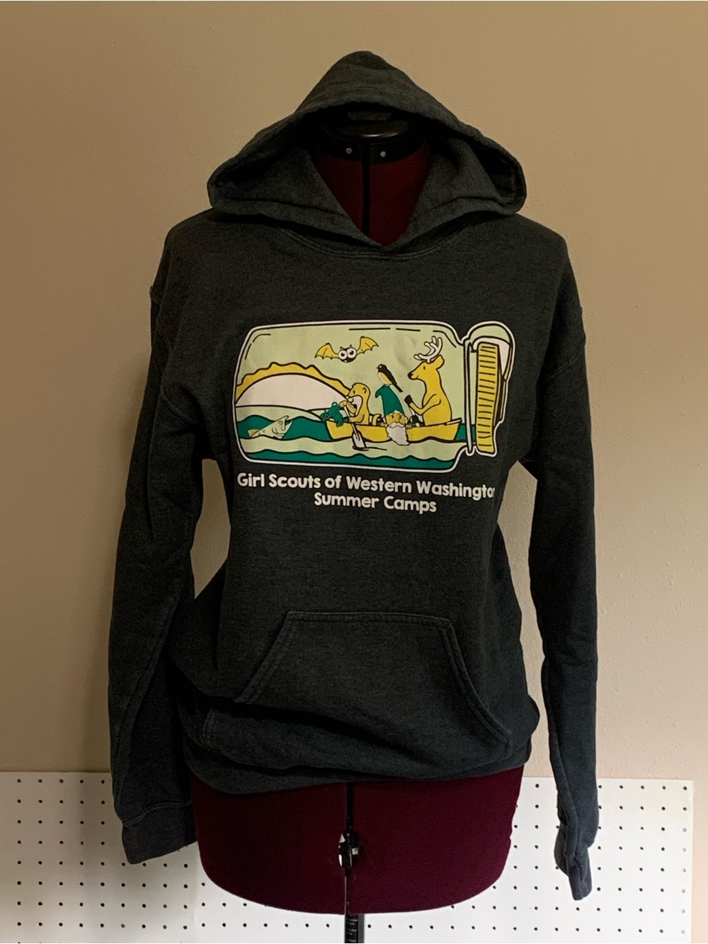 Girl Scout summer camp Hooded Sweatshirt